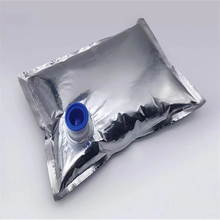 5L 10L 20L 220L Transparent/Aluminum Foil Beverage Liquid Juice Water Wine Dispenser Bag in Box Bib Aseptic Bag with Valve